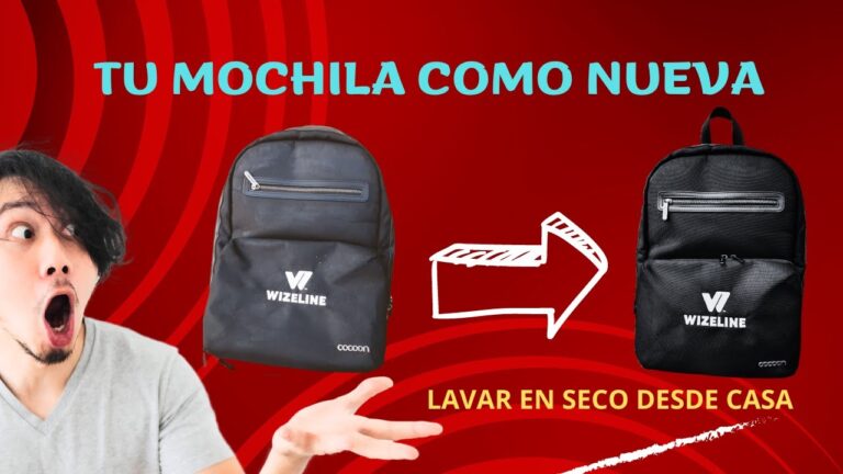 Consejos para el cuidado óptimo de mochilas de tela