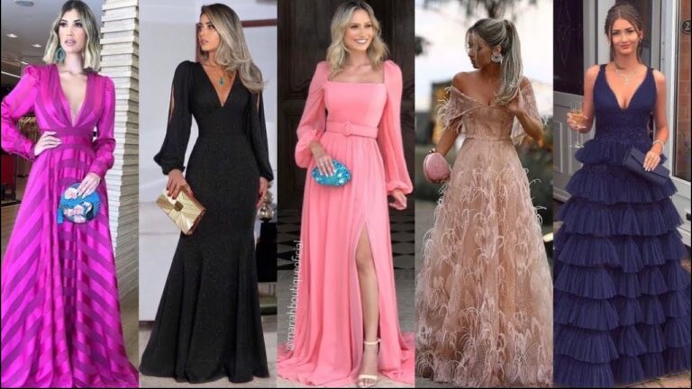 Vestidos de noche can can: inspiración y estilo