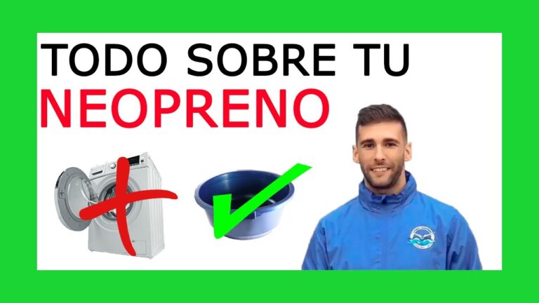 Consejos para el Cuidado de Prendas de Neopreno