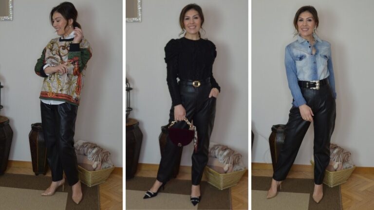 Estilo elegante con polipiel: tendencia moderna y sofisticada