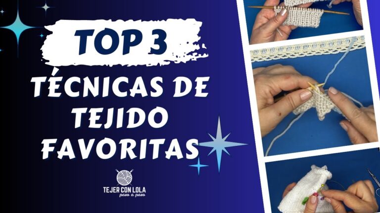 10 T&eacute;cnicas de Tejido para Bufandas: Gu&iacute;a Completa