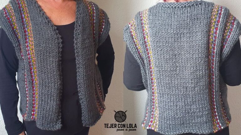 Telas suaves: la clave para chalecos de punto