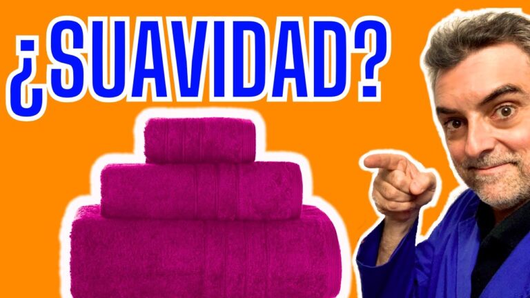 Secretos de la textura suave de las toallas