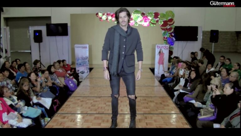 Pasarela con telas can can: Elegancia en movimiento